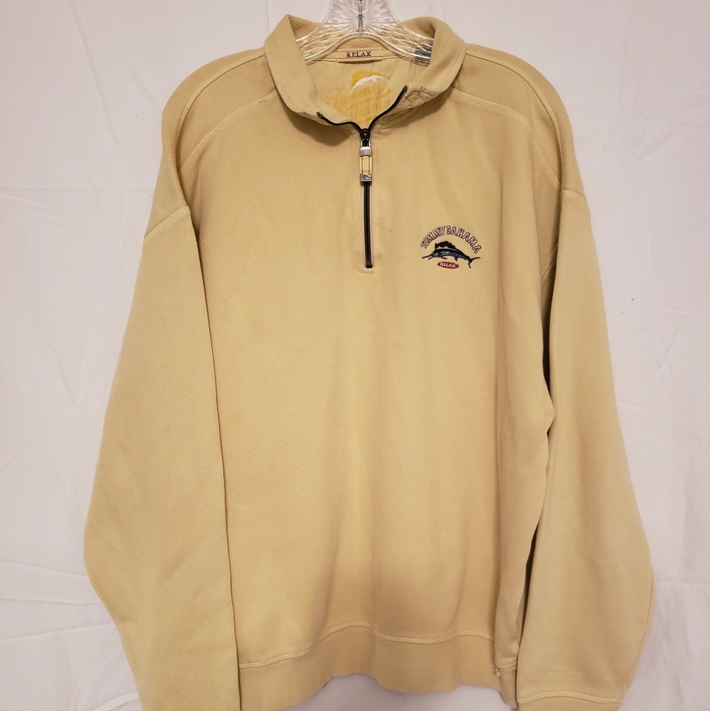 Tommy Bahama Relax 1/4 Zip Sweater XL